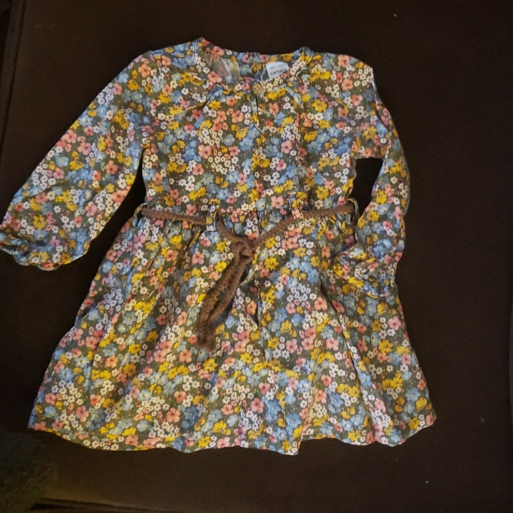 Carters floral print dress